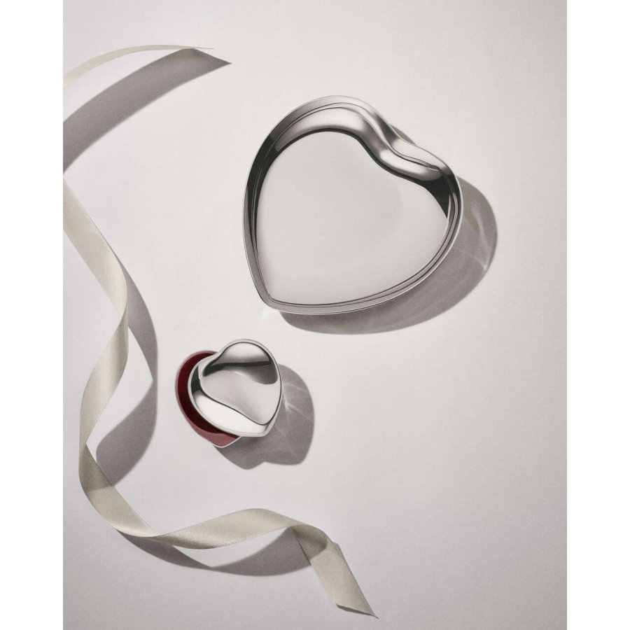 Georg Jensen Heart Skl 12 cm, Blankt Stl