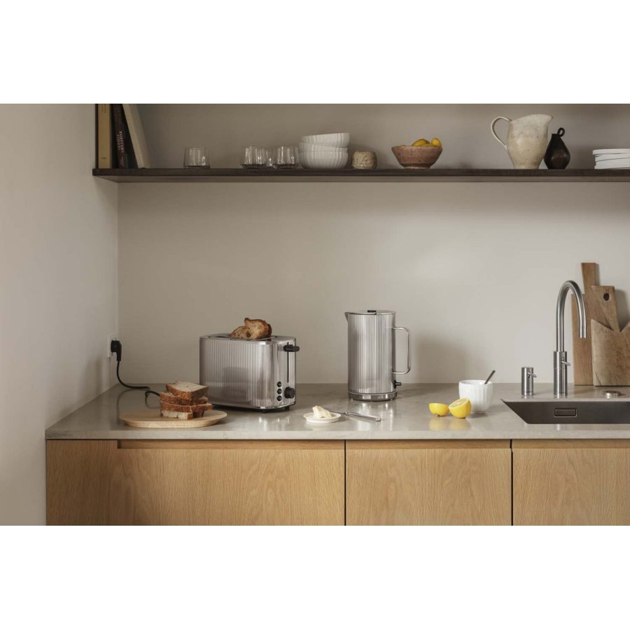 Georg Jensen Bernadotte Wasserkocher 1,5 L, Blankstahl