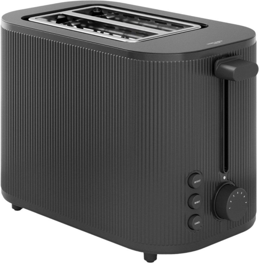 Georg Jensen Bernadotte Toaster, Mattschwarz