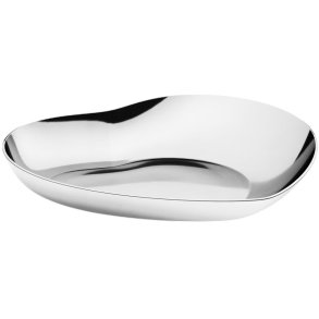 Georg Jensen Heart Skål 12 cm, Blankt Stål