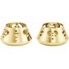 Georg Jensen Kerzenhalter 2er Set H4 cm, Vergoldet