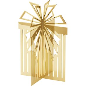 Georg Jensen Weihnachtsgeschenk 2025 H11,5 cm, Vergoldet