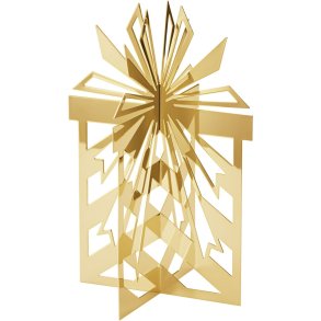 Georg Jensen Weihnachtsgeschenk 2025 H14 cm, Vergoldet