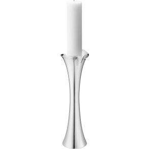 Georg Jensen Bloom Botanica Bodenkerzenhalter H40 cm, Blankstahl