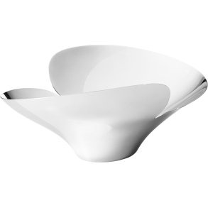 Georg Jensen Bloom Botanica Schale 35,3 cm, Blankstahl