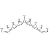 Georg Jensen Harmony Menorah-lysestage H14,2 cm, Blankt Stl