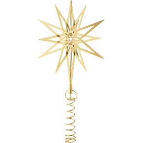 Georg Jensen Baumspitze 17,7 cm, Vergoldet