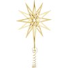 Georg Jensen Topstjerne 22,5 cm, Guldbelagt