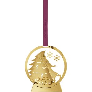 Georg Jensen Juleuro Snekugle 2025, Guldbelagt