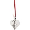 Georg Jensen Julehjerte 6,3 cm, Palladium