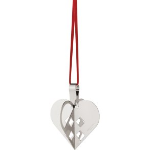 Georg Jensen Weihnachtsherz 2025 6,3 cm, Palladium