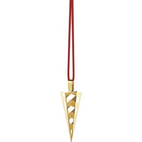 Georg Jensen Weihnachtstte 2025 H10 cm, Vergoldet
