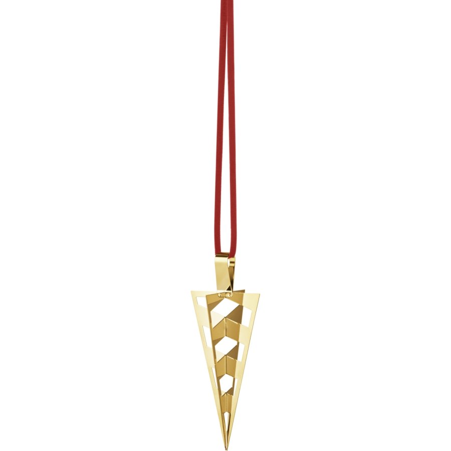 Georg Jensen Krmmerhus H10 cm, Guldbelagt