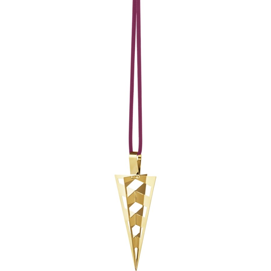 Georg Jensen Krmmerhus H10 cm, Guldbelagt