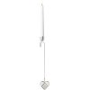 Georg Jensen Lyseholder Julehjerte 2025 H17,7 cm, Palladium