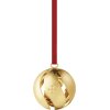 Georg Jensen Julekugle 2025 5 cm, Guldbelagt