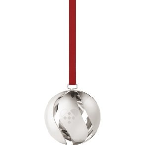 Georg Jensen Weihnachtskugel 2025 5 cm, Palladium