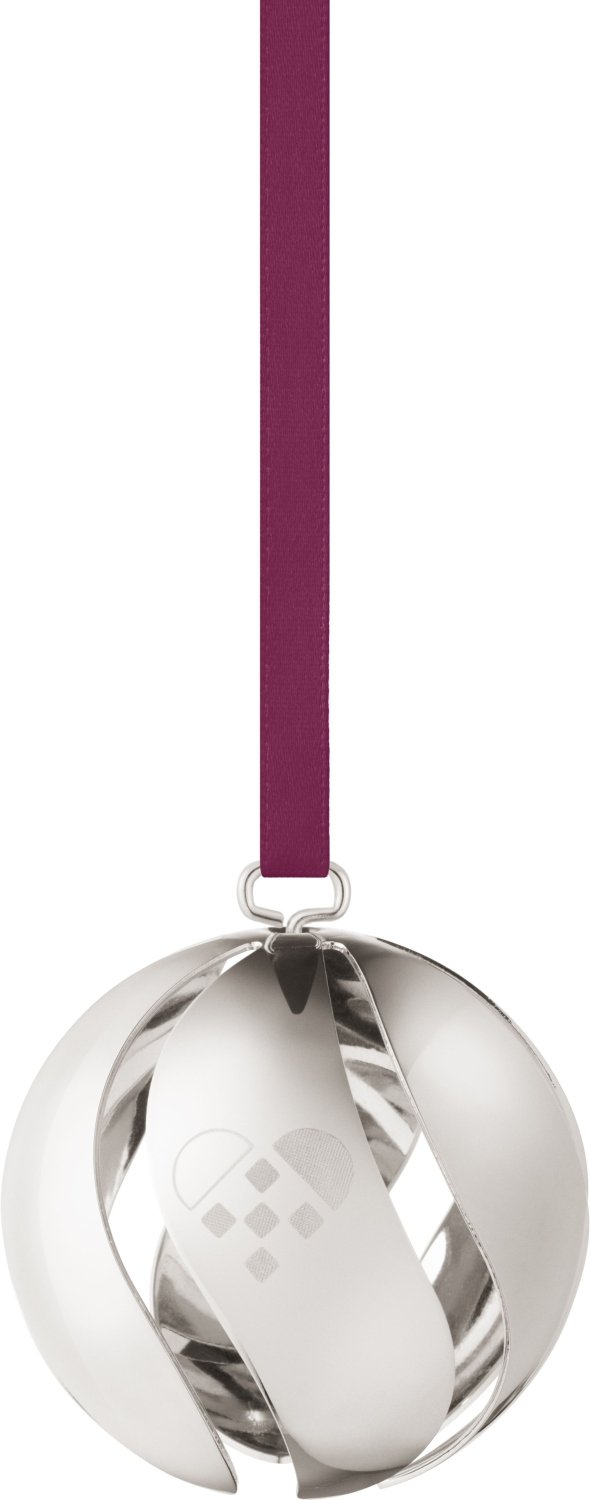 Georg Jensen Julekugle 2025 5 cm, Palladium