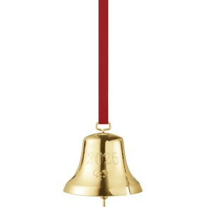 Georg Jensen Weihnachtsglocke 2025 H5,2 cm, Vergoldet