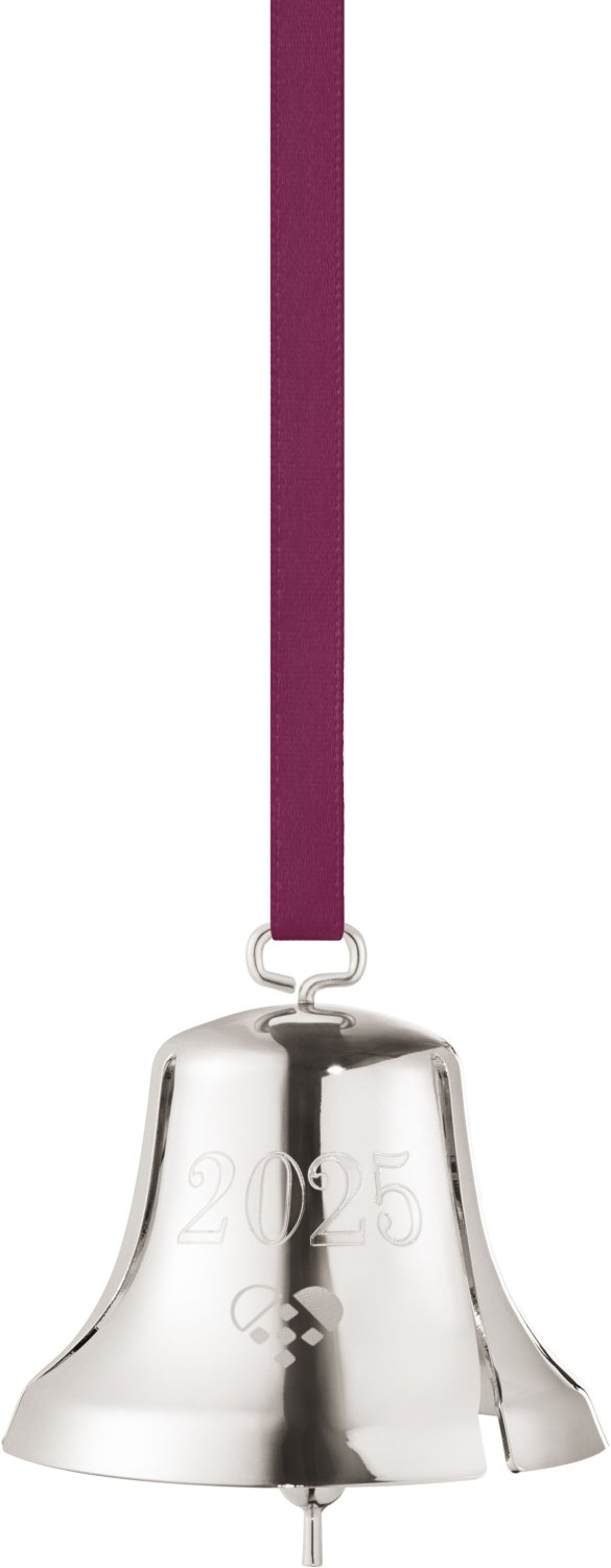 Georg Jensen Juleklokke 2025 H5,2 cm, Palladium