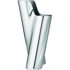 Georg Jensen Lituus Vase H22,8 cm, Blankt St�l