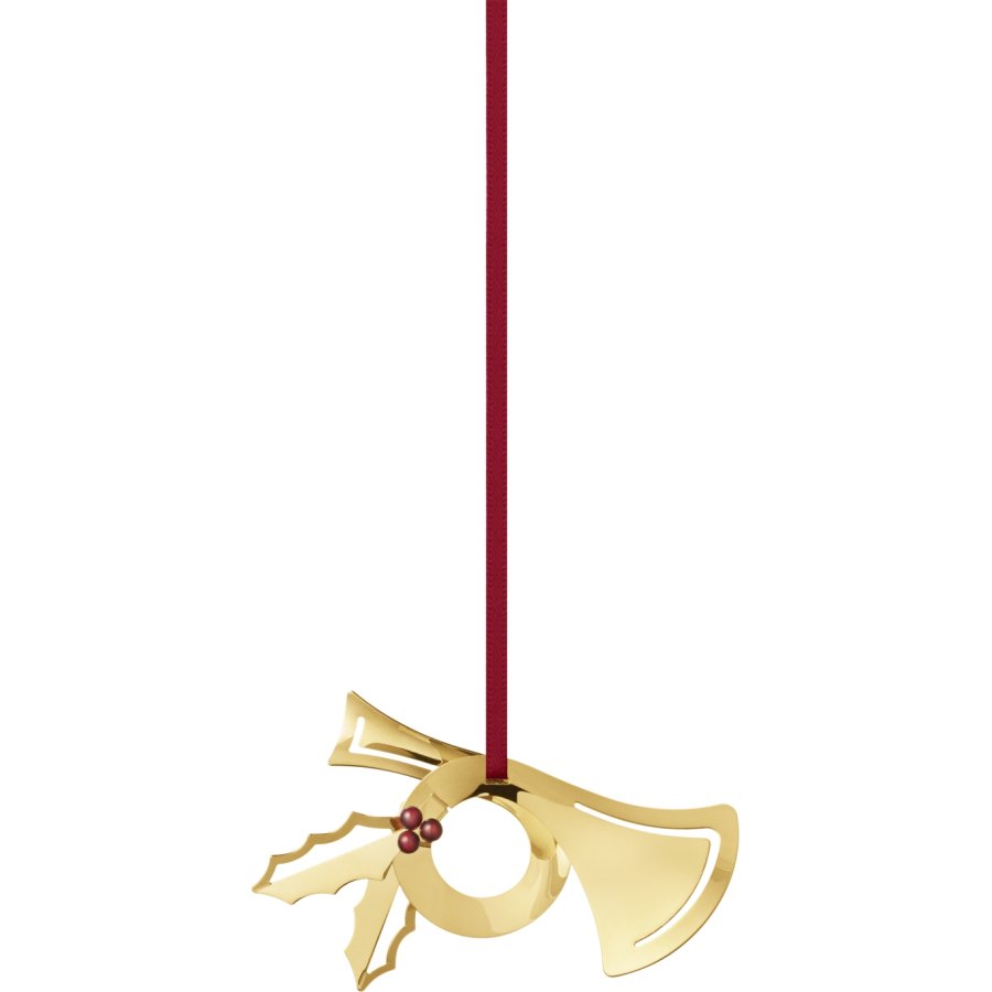 Georg Jensen Horn 2026 8,2 cm, Guldbelagt