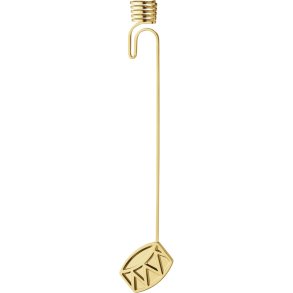 Georg Jensen Lyseholder Tromme 2026 H17,2 cm, Guldbelagt