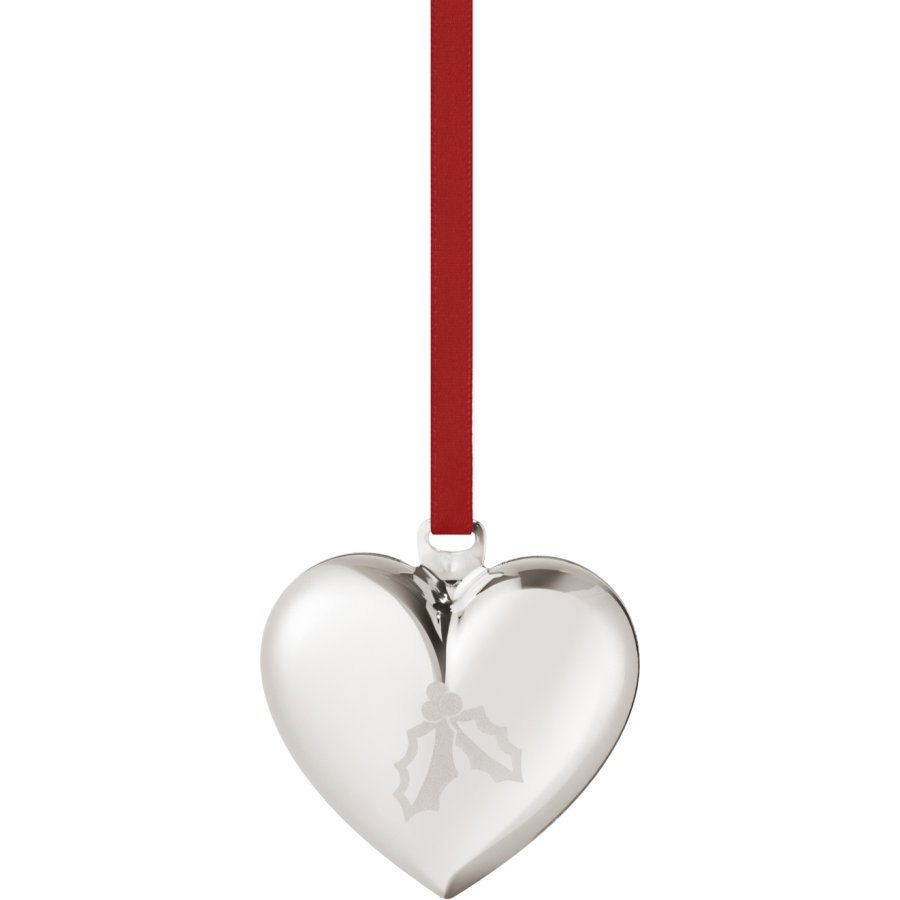 Georg Jensen Julehjerte 2026 H5,6 cm, Palladium