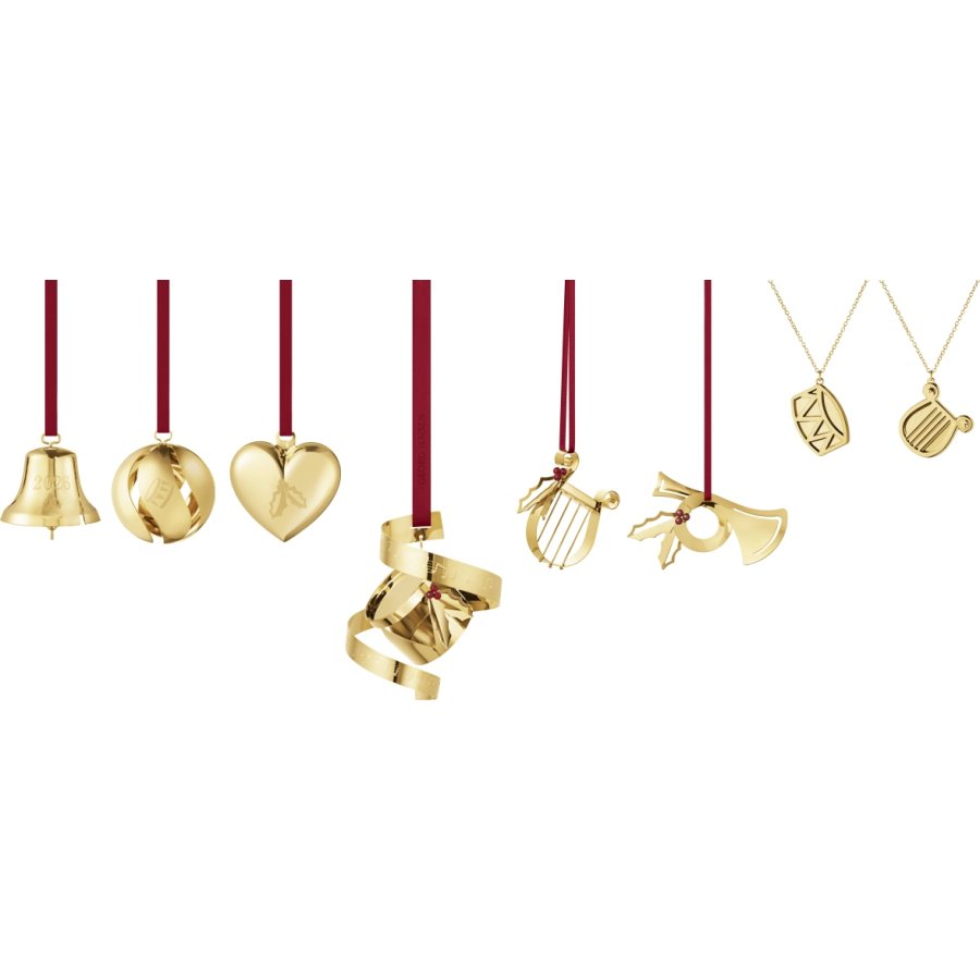 Georg Jensen Geschenkset 2026 8er Set, Vergoldet