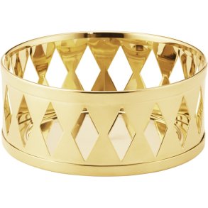 Georg Jensen Bloklysestage 2026 �9 cm, Guldbelagt