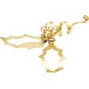 Georg Jensen Bordornament 17,4 cm, Guldbelagt