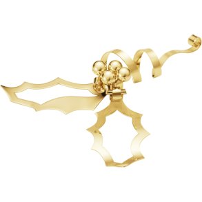 Georg Jensen Bordornament 17,4 cm, Guldbelagt