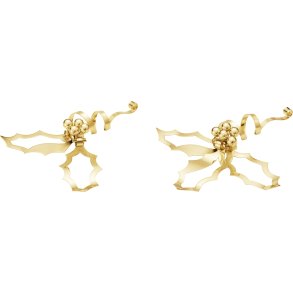 Georg Jensen Bordornaments�t 2 stk, Guldbelagt