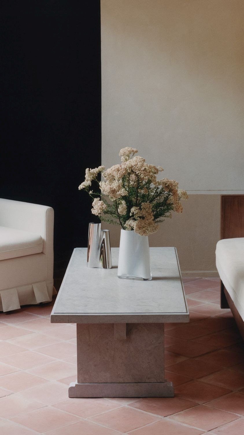 Georg Jensen Lituus Vase H24 cm, Opal