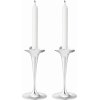 Georg Jensen Bloom Lysestage 2 stk. H20 cm, Blankt St�l