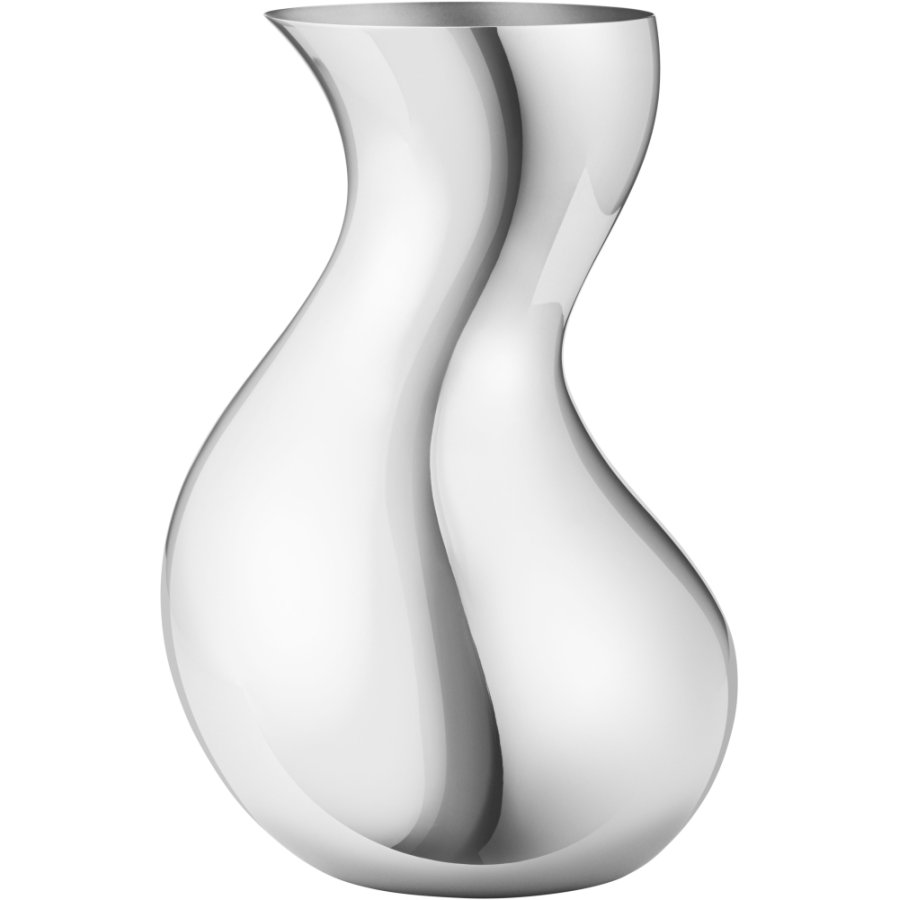 Georg Jensen Cobra Vase H22 cm, Blankt St�l