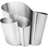 Georg Jensen Fold Vase H19,7 cm, Blankt St�l