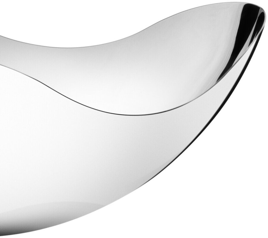 Georg Jensen Bloom Skl 26 cm, Blankt Stl