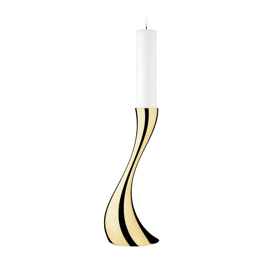 Georg Jensen Cobra Gulvlysestage Lille, Guldbelagt