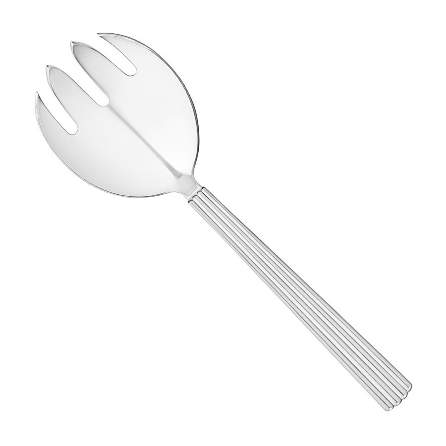 Georg Jensen Bernadotte Serveringsgaffel Lille, Blank stl