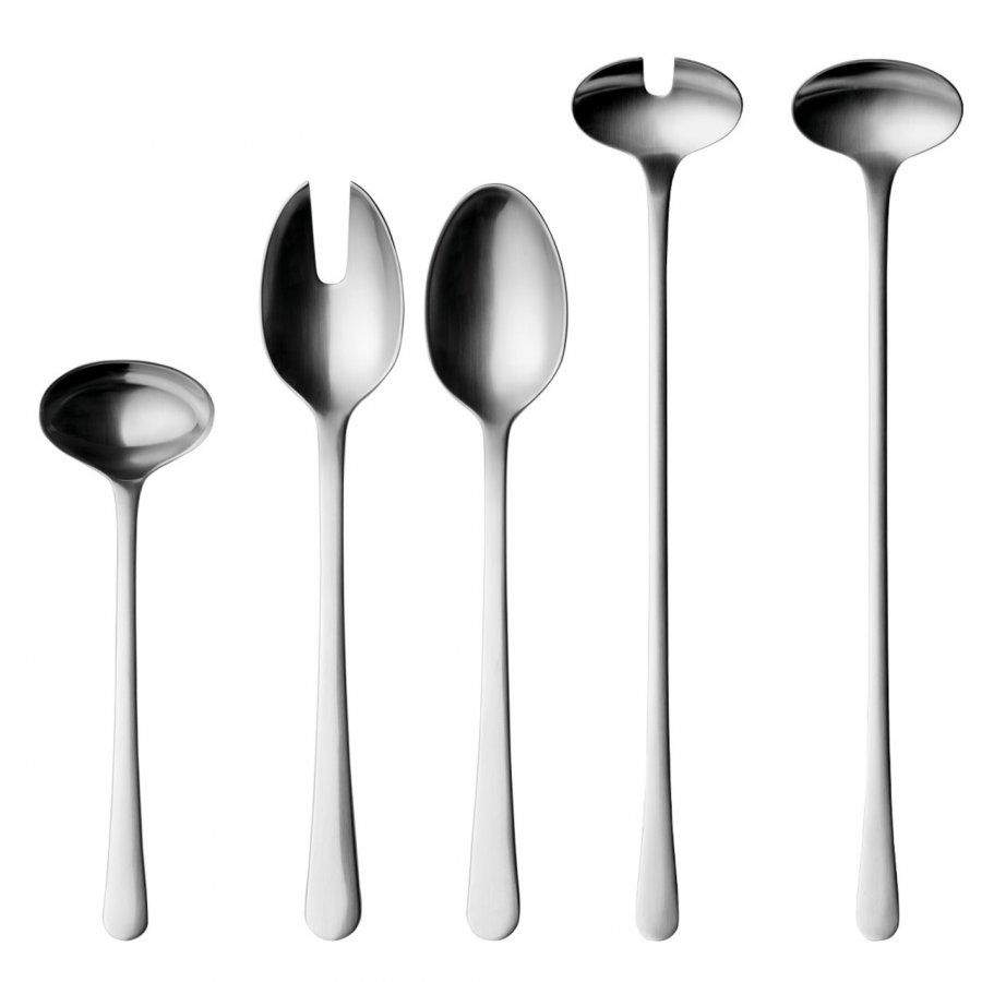 Georg Jensen Copenhagen Serveringss�t 5 stk, Mat St�l