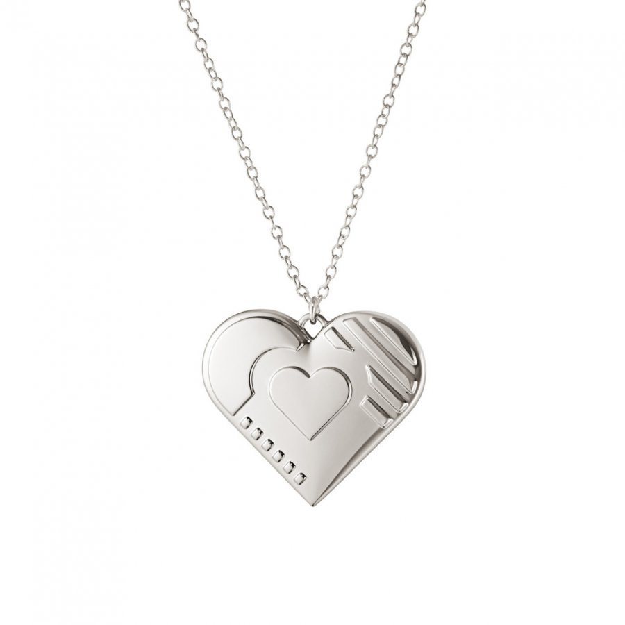 Georg Jensen Ornament Hjerte 2019, Palladium