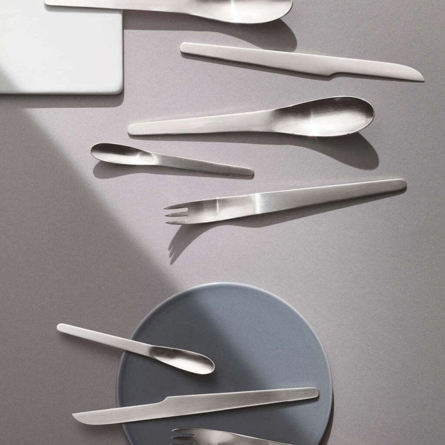 Georg Jensen Arne Jacobsen Gaffel 19 cm, Mat Stl