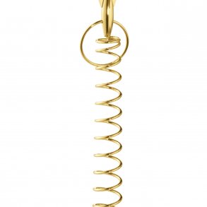 Georg Jensen Topstjerne Stor, Guldbelagt Messing