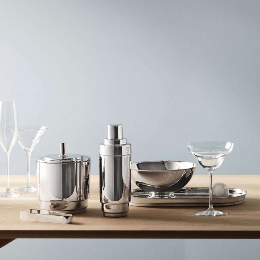 Georg Jensen Manhattan Eiskübel 1,5 L, Stahl glänzend