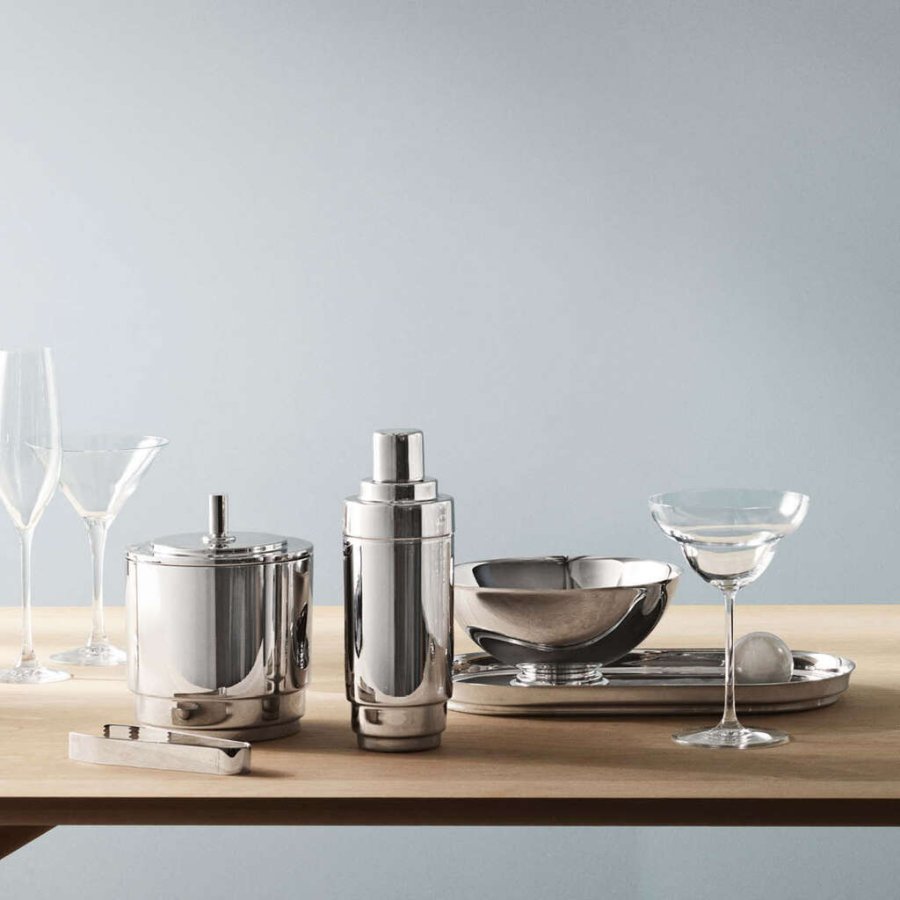 Georg Jensen Manhattan Skl 20 cm, Blankt Stl
