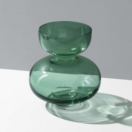 Georg Jensen Alfredo Vase 25 cm, Lysegrn