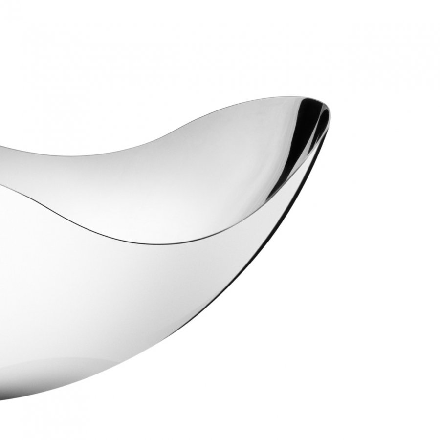 Georg Jensen Bloom Skl 34 cm, Blankt Stl