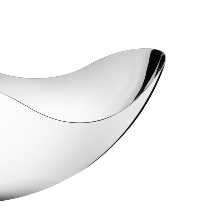 Georg Jensen Bloom Skl 34 cm, Blankt Stl