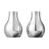 Georg Jensen Cafu Lysestage 2 stk. 7,6 cm, Blankt stl